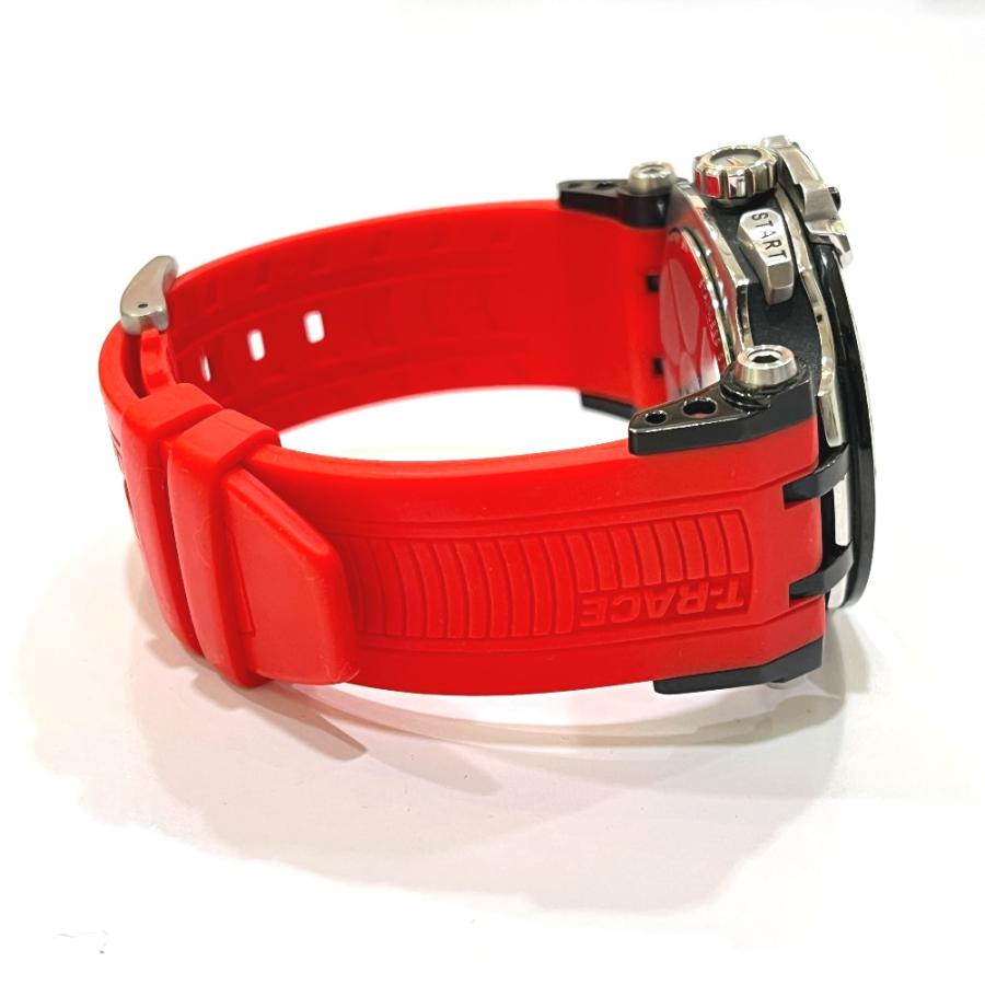 美品 TISSOT ティソ T115.417.27.051.00 T-レース クロノグラフ デイト クオーツ ウォッチ 腕時計 ブラック×シルバー メンズ【中古】 | TISSOT | 05