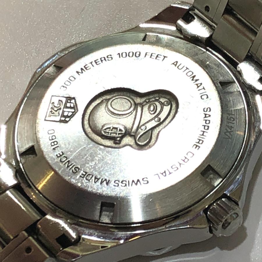 TAG HEUER タグホイヤー WAF2110.BA0806 アクアレーサー デイト 自動巻き ウォッチ メンズウォッチ 時計 腕時計 シルバー メンズ【中古】 |  | 07