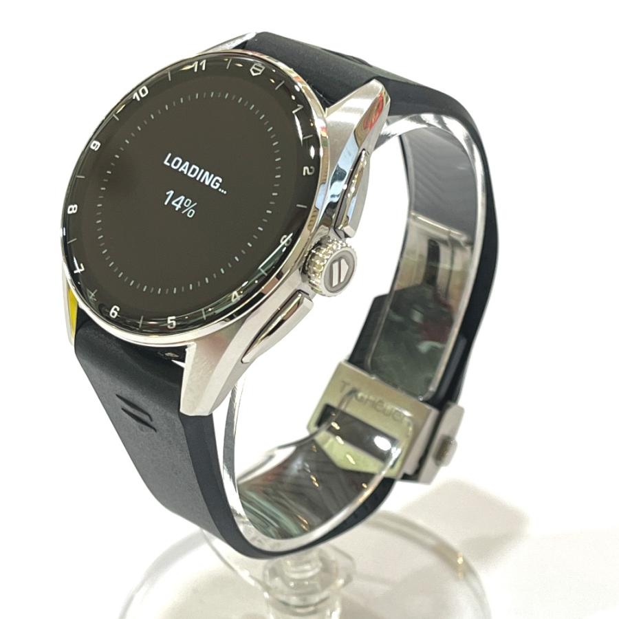 美品 TAG HEUER タグホイヤー SBR8010.BT6255 コネクテッドキャリバーE4 充電式 クォーツ スマートウォッチ 腕時計 メンズ【中古】 |  | 02