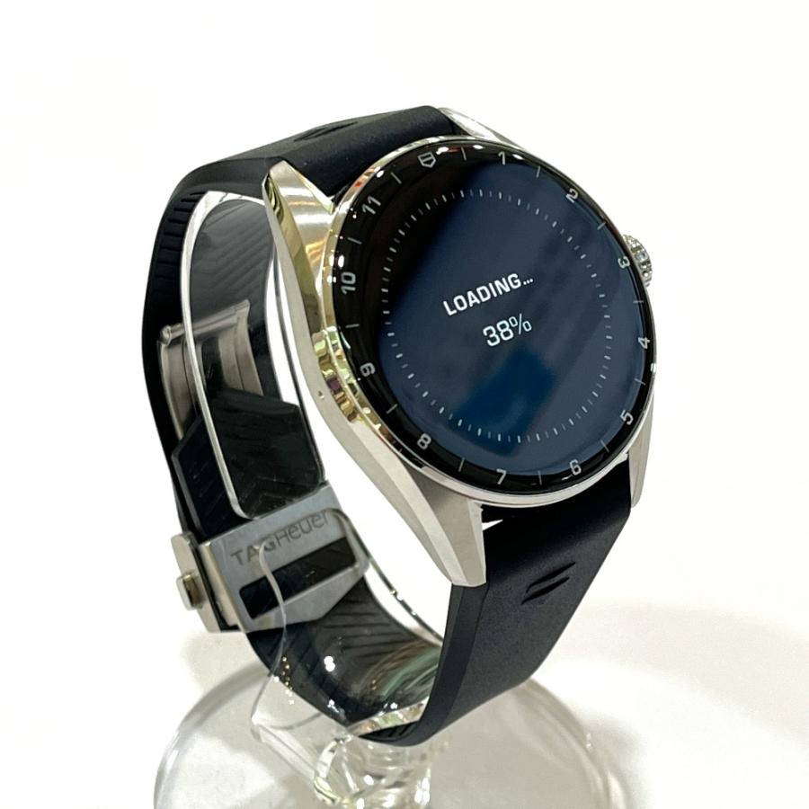 美品 TAG HEUER タグホイヤー SBR8010.BT6255 コネクテッドキャリバーE4 充電式 クォーツ スマートウォッチ 腕時計 メンズ【中古】 |  | 03