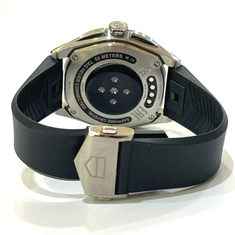 美品 TAG HEUER タグホイヤー SBR8010.BT6255 コネクテッドキャリバーE4 充電式 クォーツ スマートウォッチ 腕時計 メンズ【中古】 |  | 06