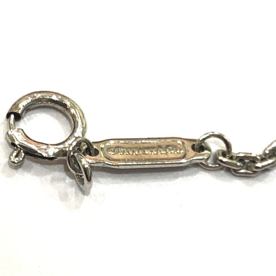 TIFFANY&Co. ティファニー Tワン サークル ペンダント チェーン アクセサリー ジュエリー WG750 金 ネックレス シルバー【中古】 | TIFFANY&Co. | 07