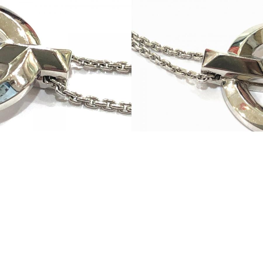 TIFFANY&Co. ティファニー Tワン サークル ペンダント チェーン アクセサリー ジュエリー WG750 金 ネックレス シルバー【中古】 | TIFFANY&Co. | 09