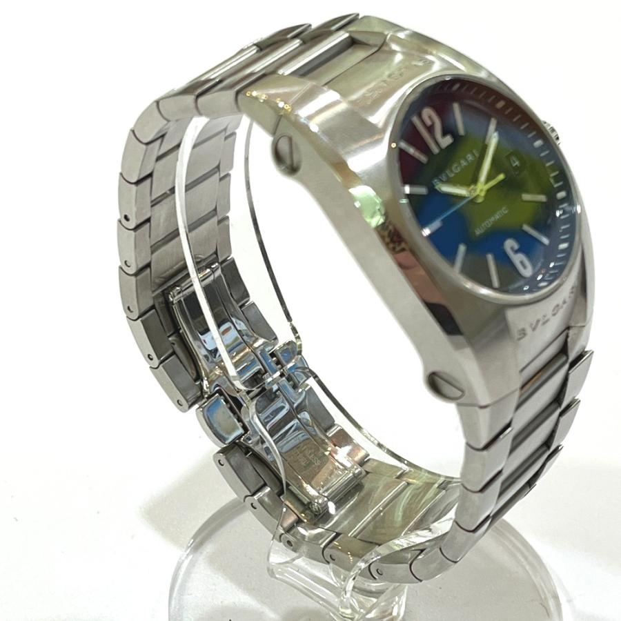 BVLGARI ブルガリ EG35S エルゴン デイト 自動巻き ウォッチ ブラック文字盤 メンズウォッチ 腕時計 シルバー メンズ【中古】 | BVLGARI | 03