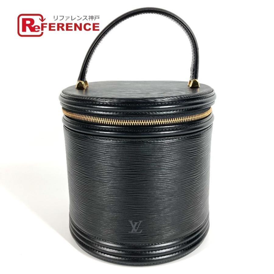 LOUIS VUITTON ルイヴィトン M48032 カンヌ バニティ 化粧バッグ カバン メイクボックス エピ ハンドバッグ ノワール ブラック 【中古】 | LOUIS VUITTON