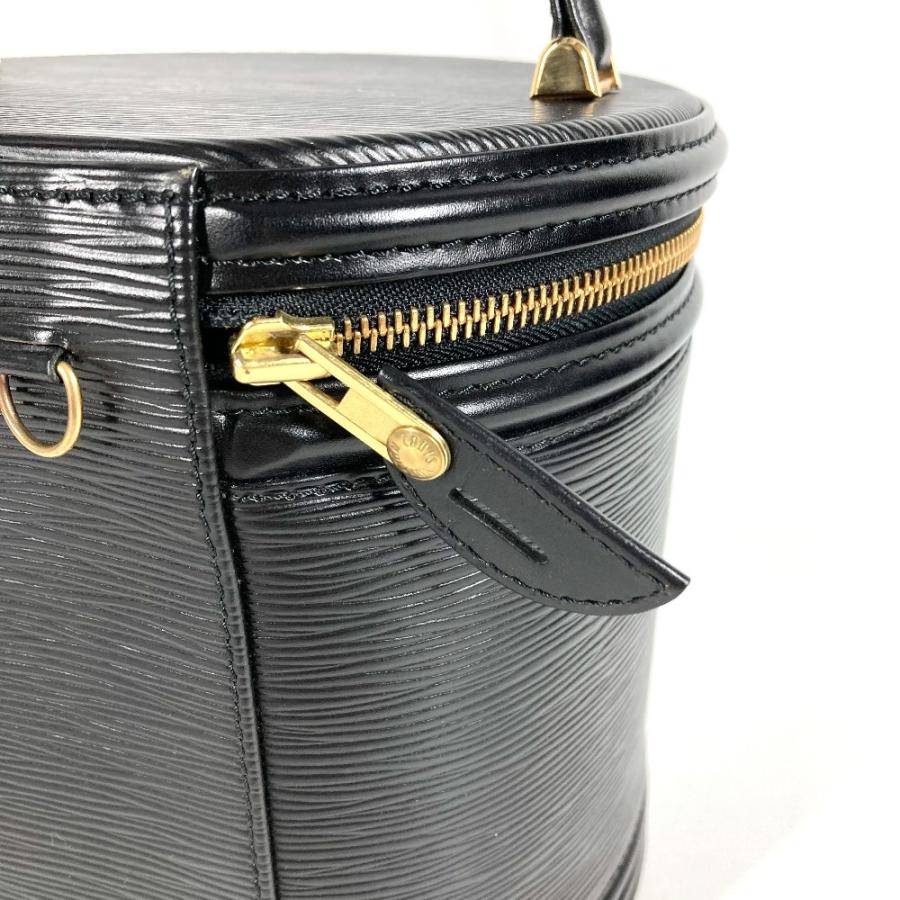 LOUIS VUITTON ルイヴィトン M48032 カンヌ バニティ 化粧バッグ カバン メイクボックス エピ ハンドバッグ ノワール ブラック 【中古】 | LOUIS VUITTON | 03