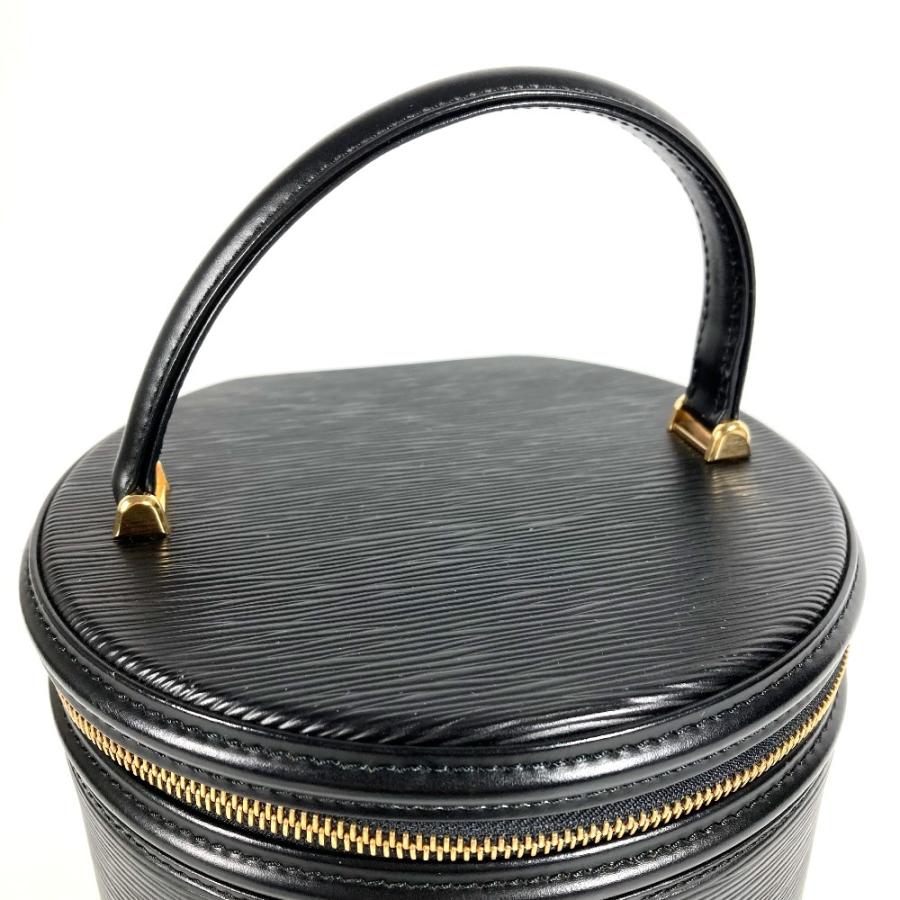 LOUIS VUITTON ルイヴィトン M48032 カンヌ バニティ 化粧バッグ カバン メイクボックス エピ ハンドバッグ ノワール ブラック 【中古】 | LOUIS VUITTON | 05