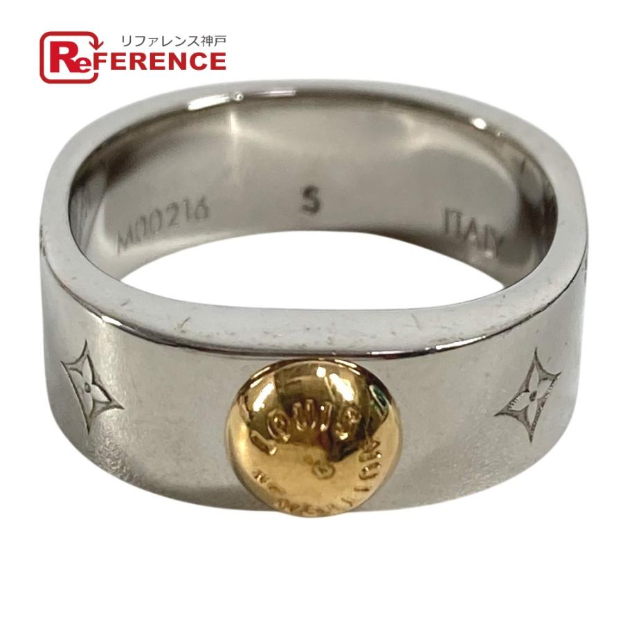 LOUIS VUITTON ルイヴィトン M00216  リング・ナノグラム  アクセサリー ジュエリー リング・指輪 シルバー レディース【中古】 | LOUIS VUITTON