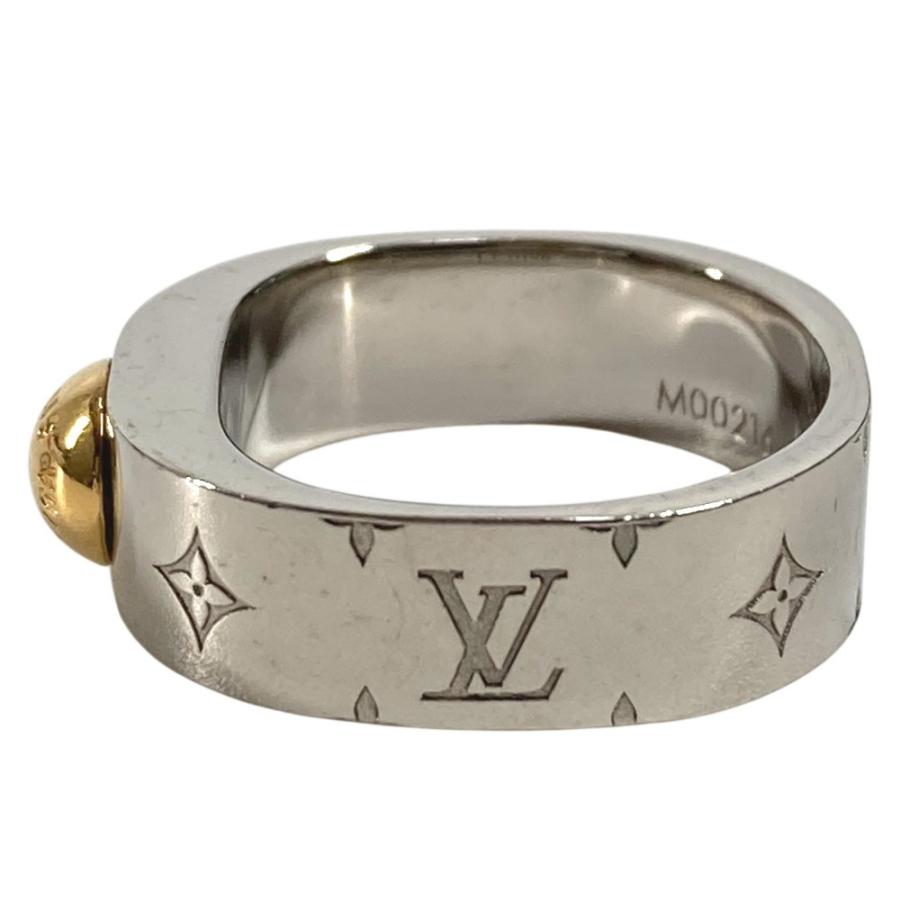 LOUIS VUITTON ルイヴィトン M00216  リング・ナノグラム  アクセサリー ジュエリー リング・指輪 シルバー レディース【中古】 | LOUIS VUITTON | 02