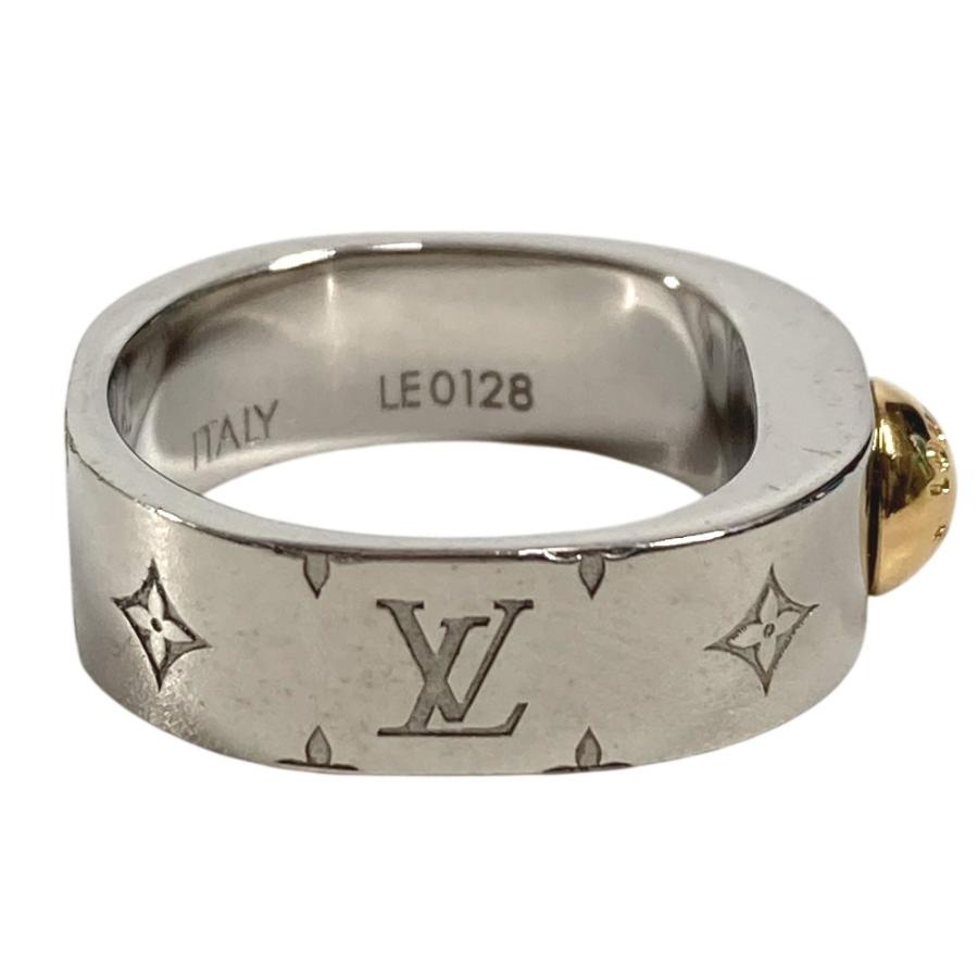 LOUIS VUITTON ルイヴィトン M00216  リング・ナノグラム  アクセサリー ジュエリー リング・指輪 シルバー レディース【中古】 | LOUIS VUITTON | 03