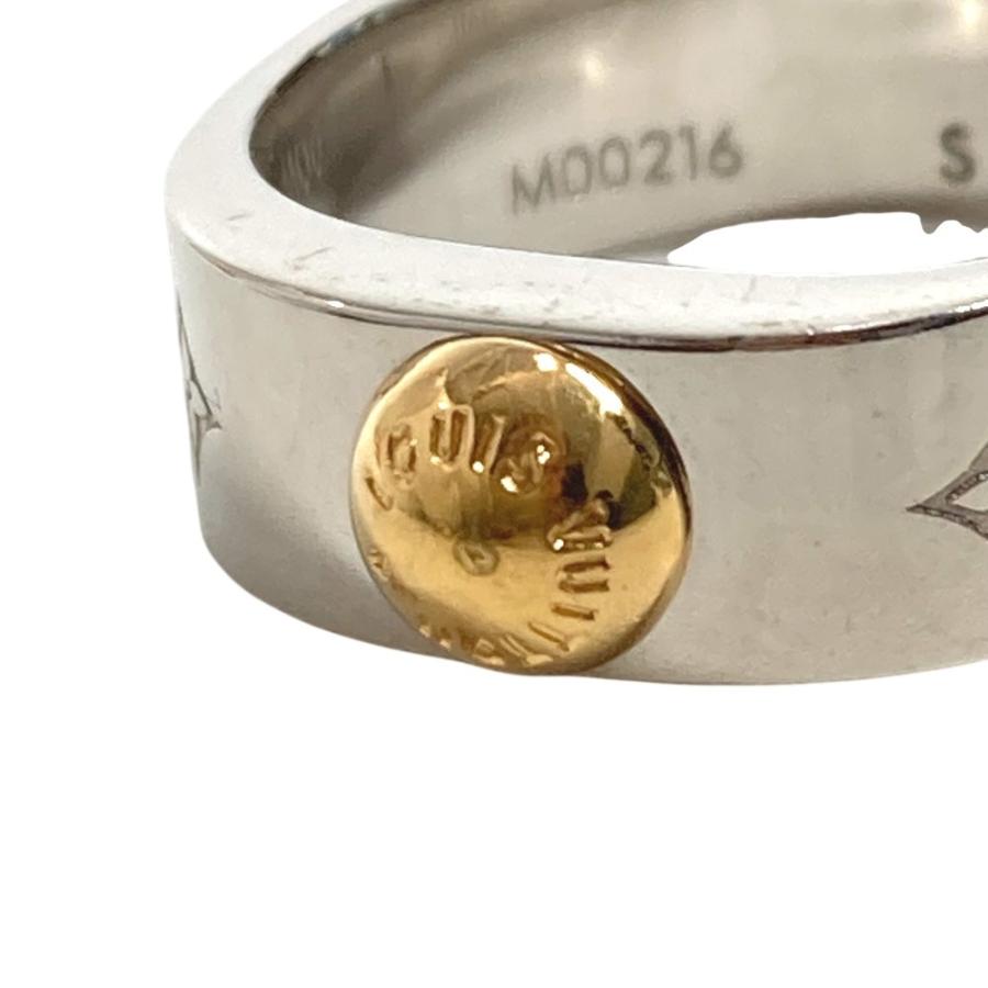 LOUIS VUITTON ルイヴィトン M00216  リング・ナノグラム  アクセサリー ジュエリー リング・指輪 シルバー レディース【中古】 | LOUIS VUITTON | 06