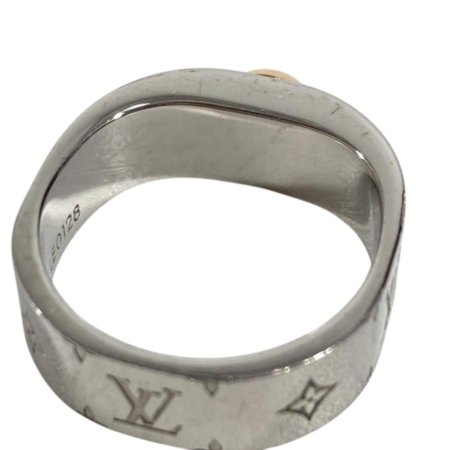 LOUIS VUITTON ルイヴィトン M00216  リング・ナノグラム  アクセサリー ジュエリー リング・指輪 シルバー レディース【中古】 | LOUIS VUITTON | 07