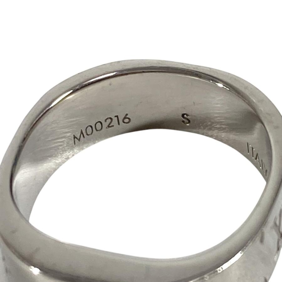 LOUIS VUITTON ルイヴィトン M00216  リング・ナノグラム  アクセサリー ジュエリー リング・指輪 シルバー レディース【中古】 | LOUIS VUITTON | 09