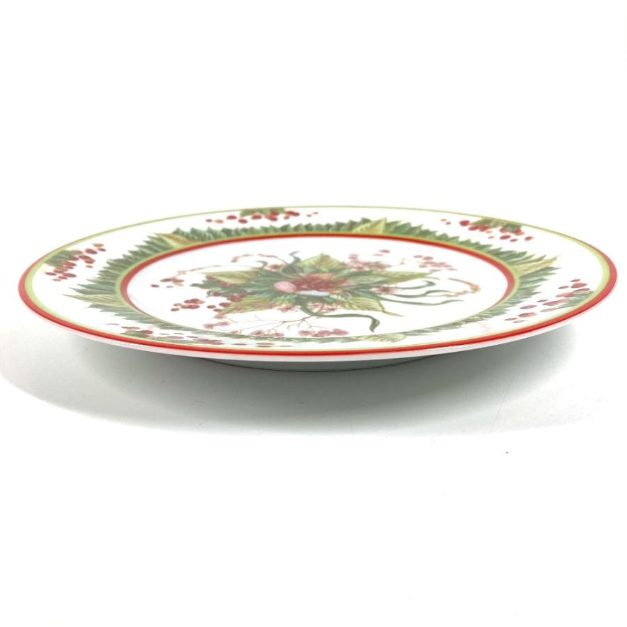 未使用 HERMES エルメス ディナープレート 22ｃｍ 陶器 食器 インテリア 皿 プレート ピタゴラスの庭 お皿 ホワイト レディース【中古】 | HERMES | 01