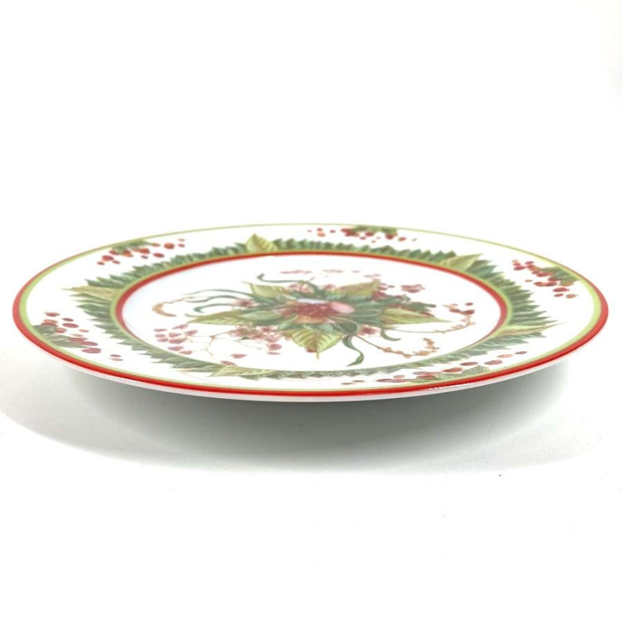 未使用 HERMES エルメス ディナープレート 22ｃｍ 陶器 食器 インテリア 皿 プレート ピタゴラスの庭 お皿 ホワイト レディース【中古】 | HERMES | 02