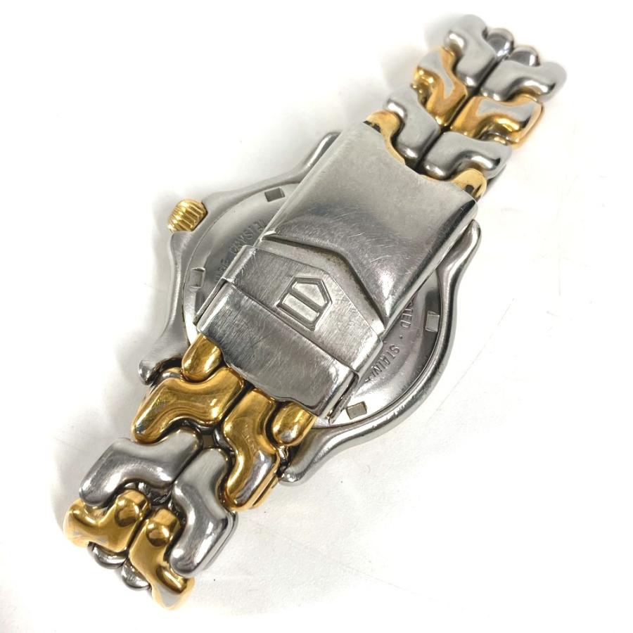 TAG HEUER タグホイヤー WG1221-KO クォーツ デイト コンビ ウォッチ 時計 プロフェッショナル 腕時計 シルバー メンズ【中古】 |  | 05