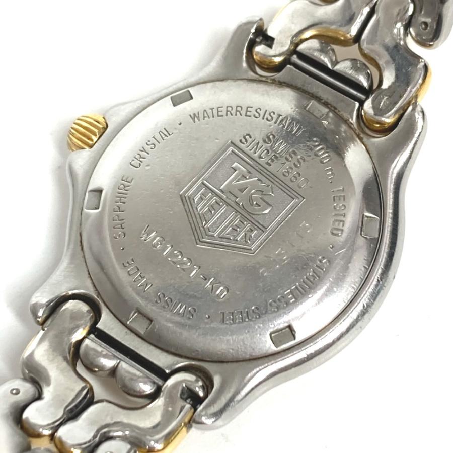 TAG HEUER タグホイヤー WG1221-KO クォーツ デイト コンビ ウォッチ 時計 プロフェッショナル 腕時計 シルバー メンズ【中古】 |  | 06