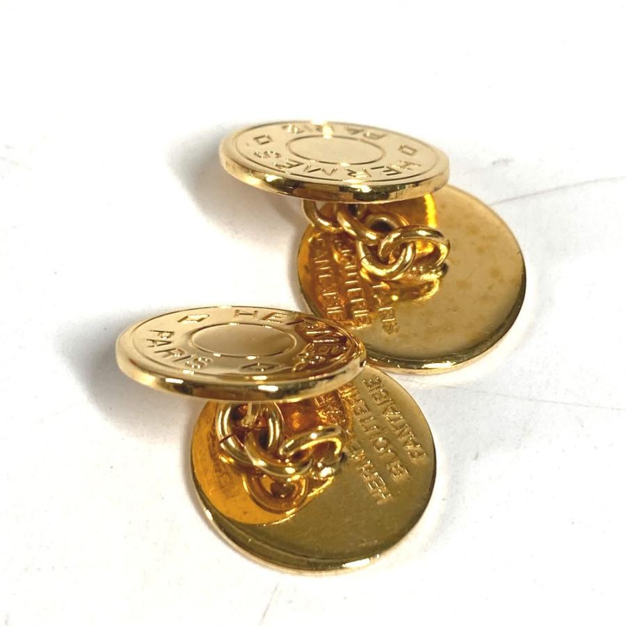 HERMES エルメス セリエ ロゴ アクセサリー ジュエリー カフス ゴールド ユニセックス【中古】 | HERMES | 02