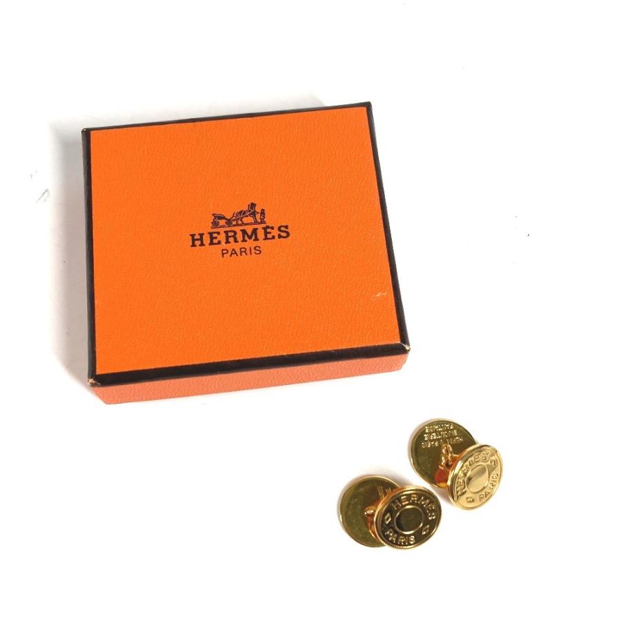 HERMES エルメス セリエ ロゴ アクセサリー ジュエリー カフス ゴールド ユニセックス【中古】 | HERMES | 05
