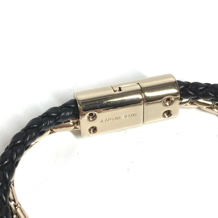 未使用 BVLGARI ブルガリ 290257  セルペンティ フォーエバー ブレスレット アクセサリー  チェーンブレスレット ブラック【中古】 | BVLGARI | 03