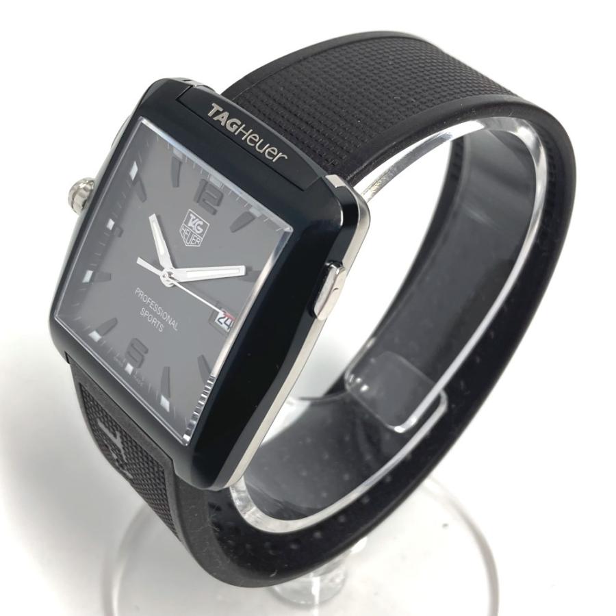 TAG HEUER タグホイヤー  WAE1113.FT6004   プロフェッショナル スポーツ ルフウォッチ メンズウォッチ 腕時計 ブラック メンズ【中古】 |  | 01