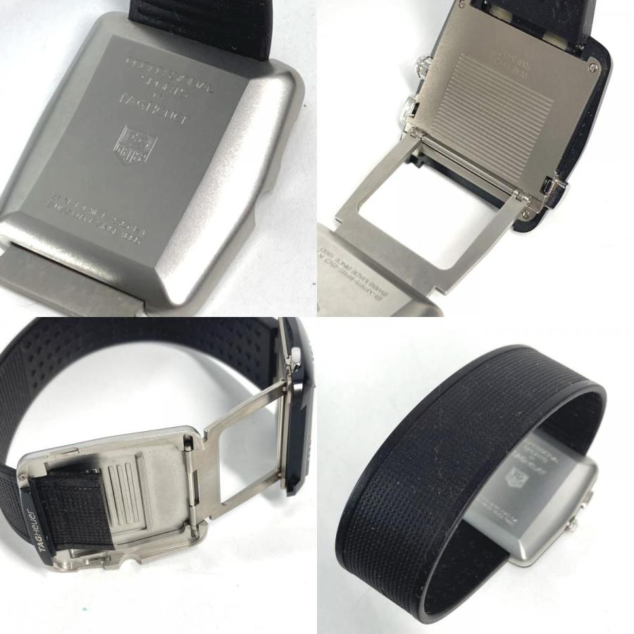 TAG HEUER タグホイヤー  WAE1113.FT6004   プロフェッショナル スポーツ ルフウォッチ メンズウォッチ 腕時計 ブラック メンズ【中古】 |  | 08