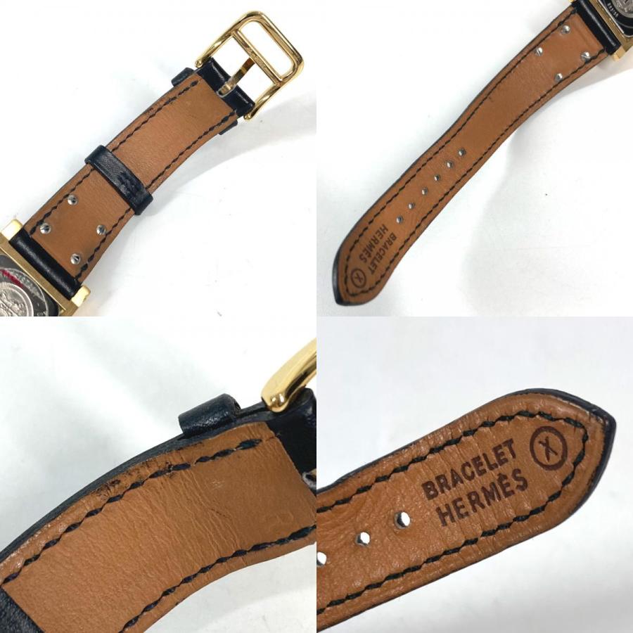 HERMES エルメス メドール クオーツ ブレスレットウォッチ 腕時計 ブラック ユニセックス【中古】 | HERMES | 08