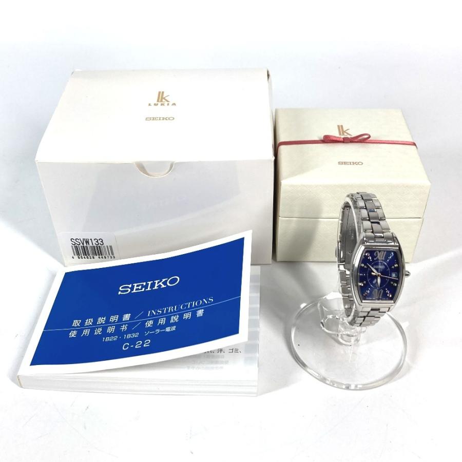 SEIKO セイコー SSVW133 ルキア クリスマス限定モデル 8Pダイヤ  レディースウォッチ ウォッチ 腕時計 シルバー レディース【中古】 | SEIKO | 01