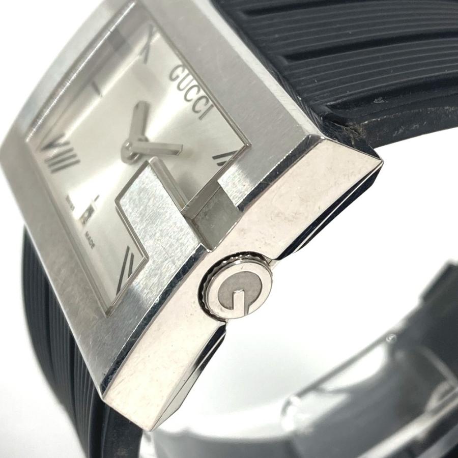 GUCCI グッチ 100M Gロゴ ウォッチ メンズウォッチ 時計 腕時計 ブラック メンズ【中古】 | GUCCI | 04