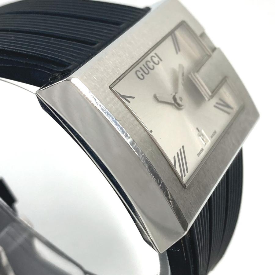GUCCI グッチ 100M Gロゴ ウォッチ メンズウォッチ 時計 腕時計 ブラック メンズ【中古】 | GUCCI | 05