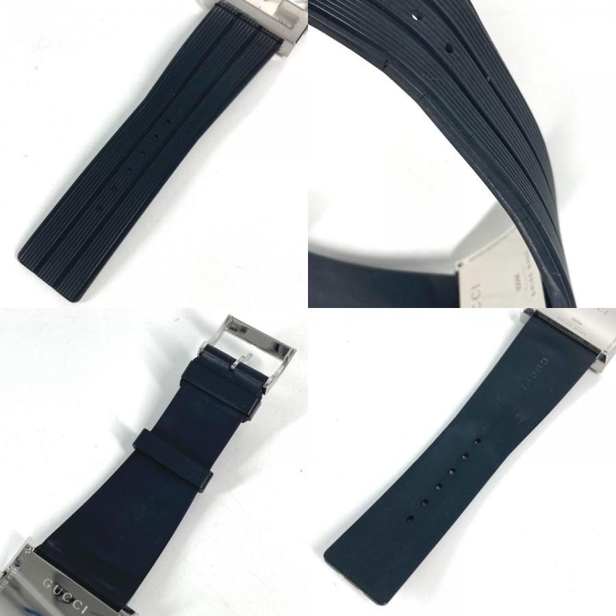 GUCCI グッチ 100M Gロゴ ウォッチ メンズウォッチ 時計 腕時計 ブラック メンズ【中古】 | GUCCI | 08