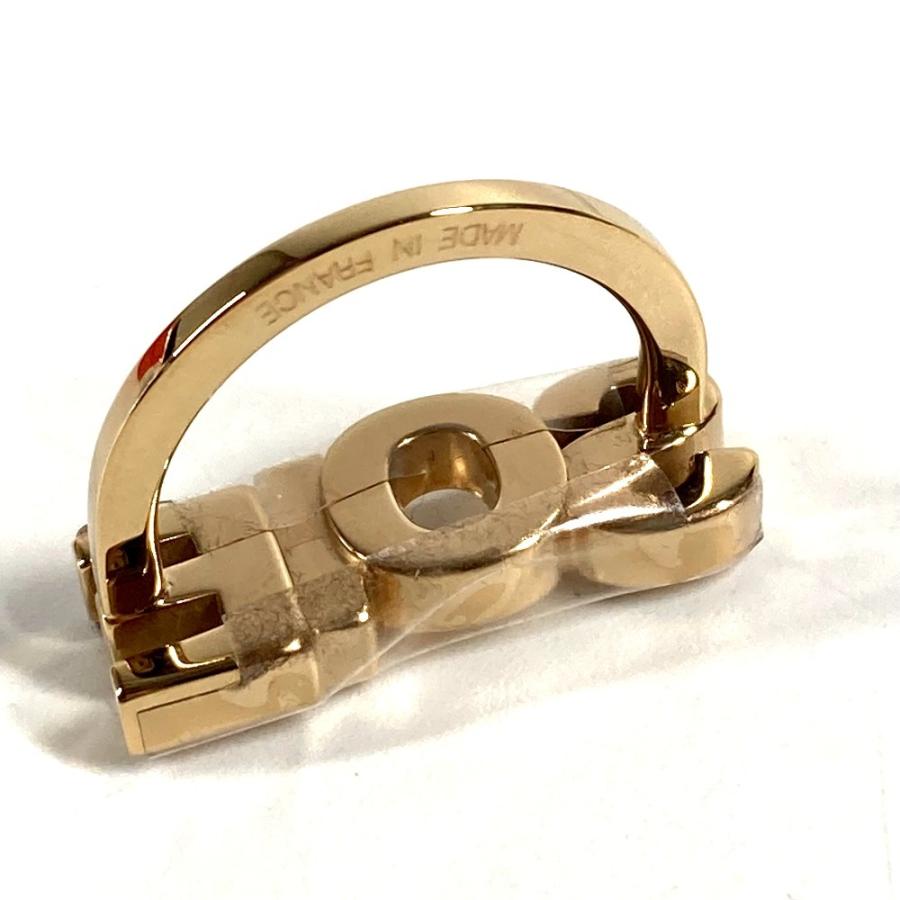 新品同様 HERMES エルメス SOIE ロゴ スカーフ小物 アクセサリー スカーフリング ゴールド ユニセックス【中古】 | HERMES | 04