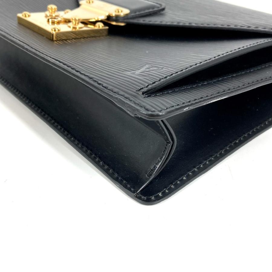 美品 LOUIS VUITTON ルイヴィトン M52612 ポシェット セリエ ドラゴンヌ クラッチバッグ エピ セカンドバッグ ノワール ブラック 【中古】 | LOUIS VUITTON | 03