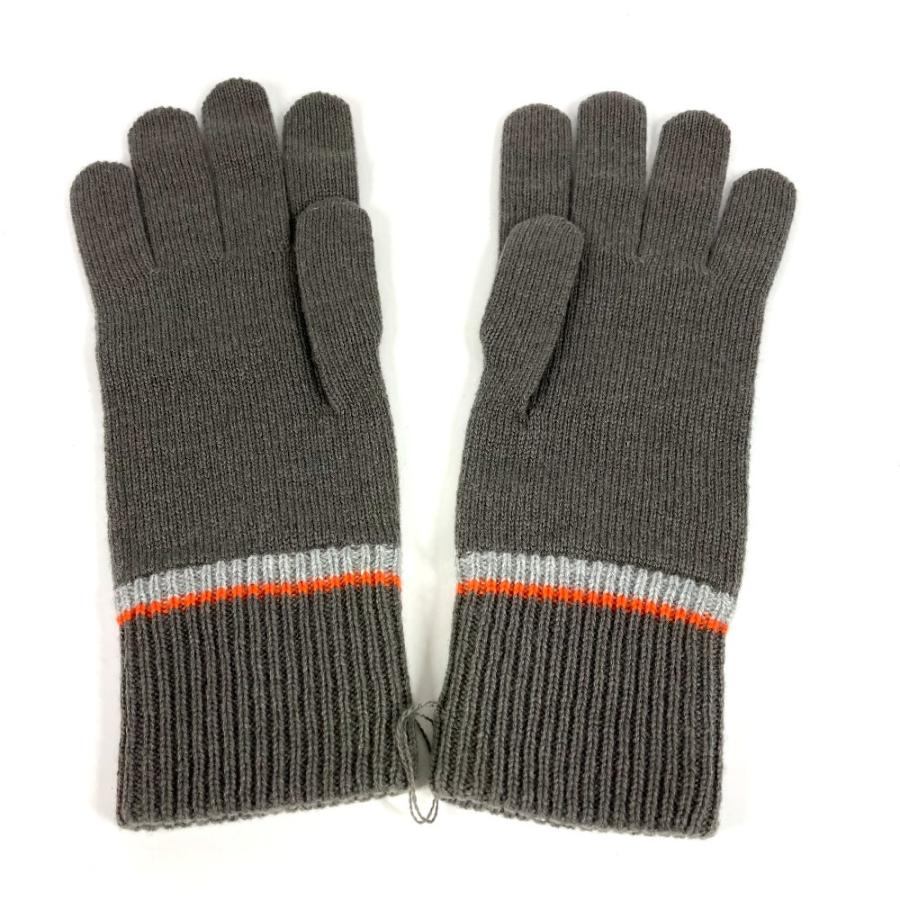 未使用 HERMES エルメス 手袋 《ジェイコブ》 アクセサリー グローブ Hロゴ 手袋 トゥルブ グレー メンズ【中古】 | HERMES | 03