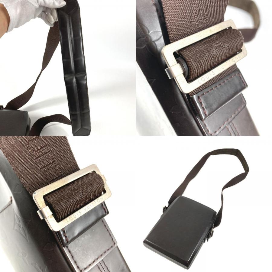 LOUIS VUITTON ルイヴィトン M46520 ボビー  ポシェット 斜め掛け モノグラムグラセ ショルダーバッグ カフェ ブラウン 【中古】 | LOUIS VUITTON | 09