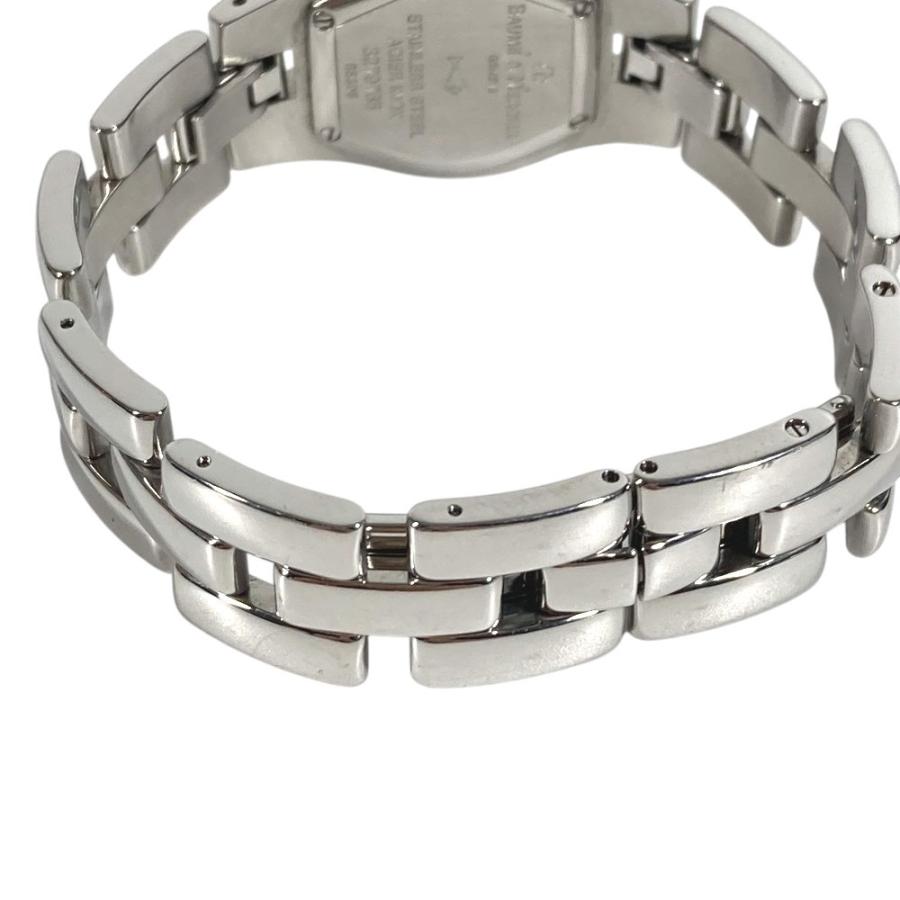 Baume & Mercier ボーム＆メルシエ 69650  リネア 12Pダイヤ ダイヤモンド ブルーシェル レディースウォッチ 時計 腕時計 シルバー【中古】 |  | 08