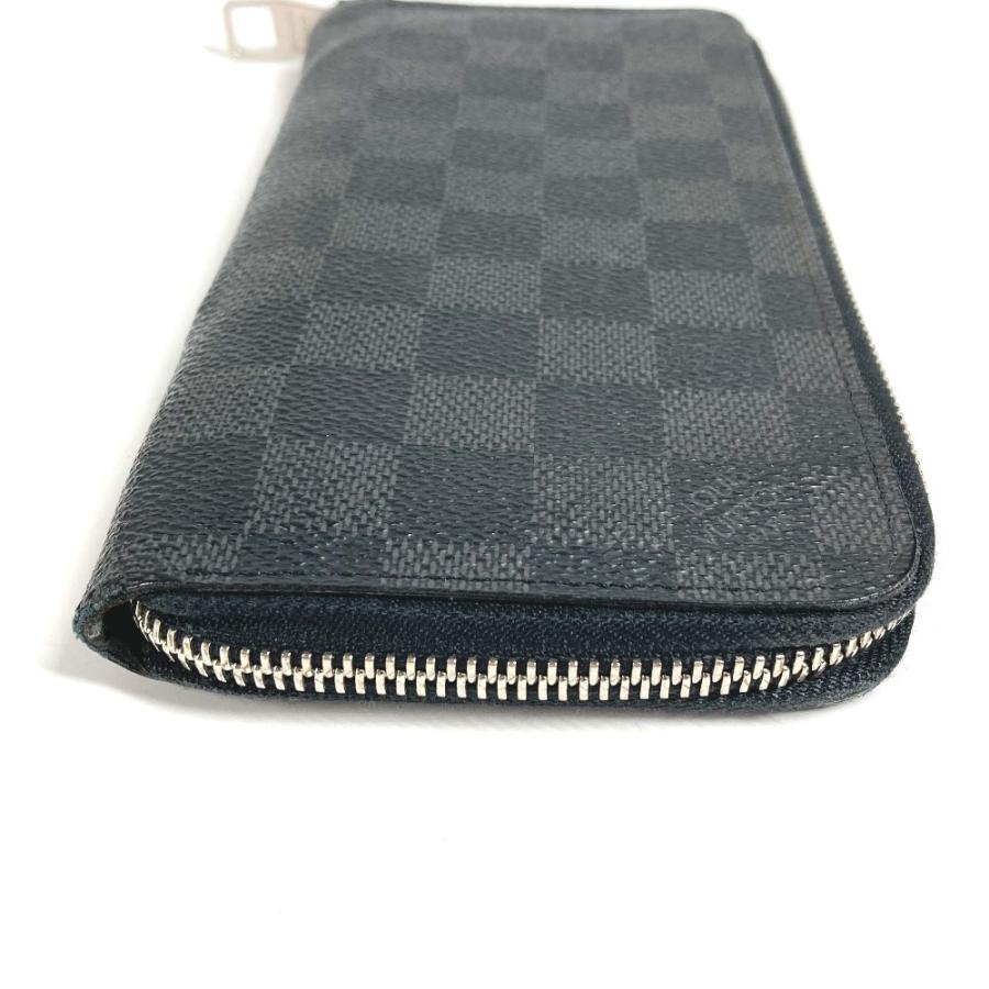LOUIS VUITTON ルイヴィトン N63095 ジッピーウォレットヴェルティカル ロングウォレット  ダミエグラフィット 長財布 ブラック【中古】 | LOUIS VUITTON | 02