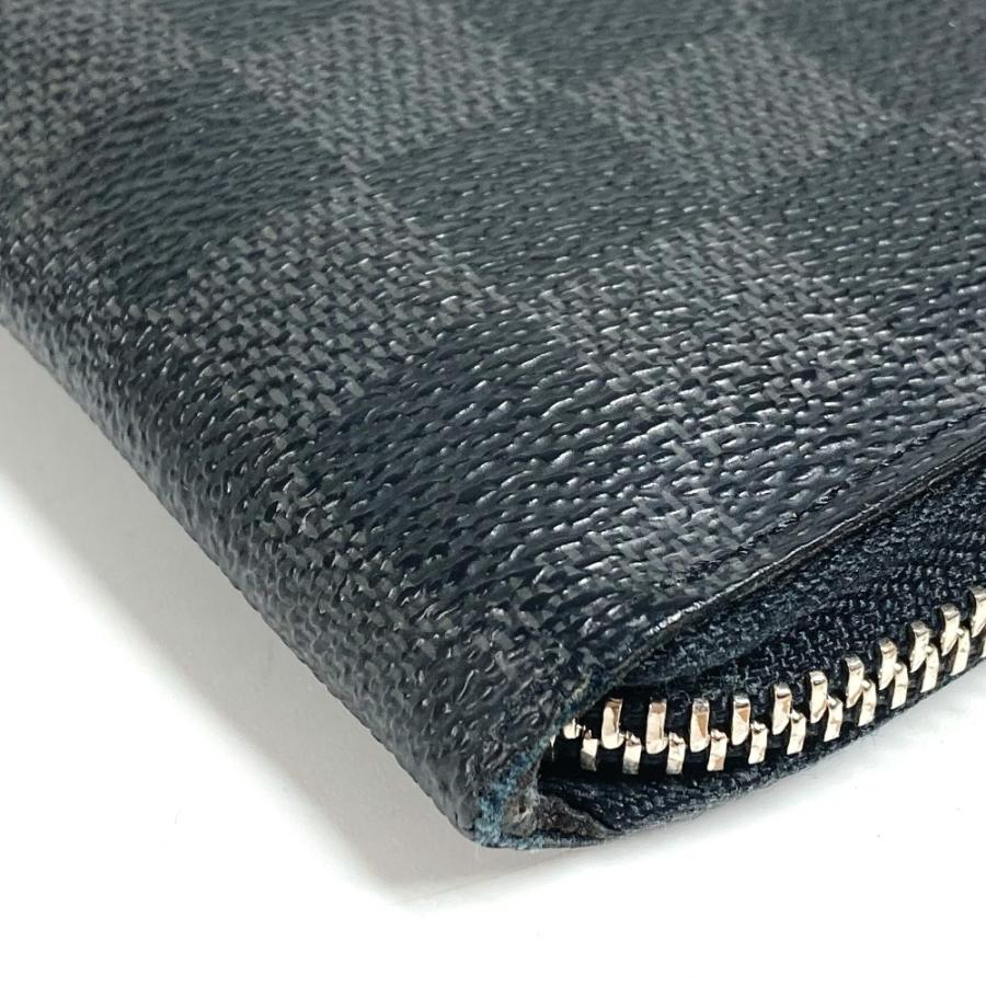 LOUIS VUITTON ルイヴィトン N63095 ジッピーウォレットヴェルティカル ロングウォレット  ダミエグラフィット 長財布 ブラック【中古】 | LOUIS VUITTON | 03