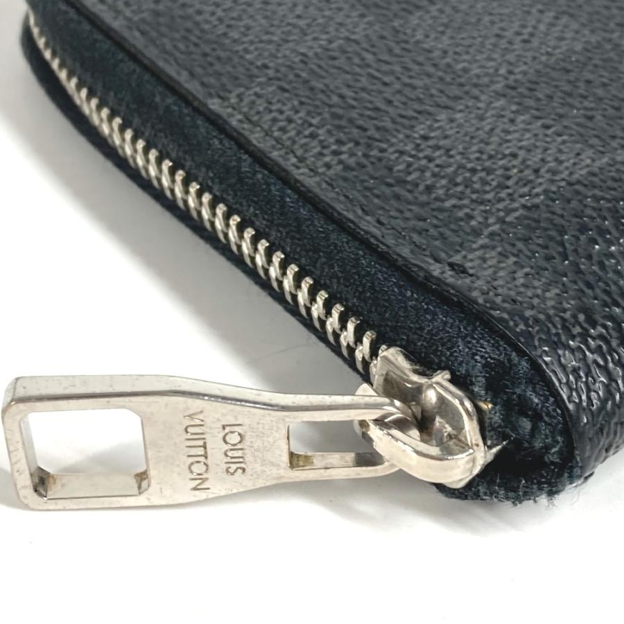 LOUIS VUITTON ルイヴィトン N63095 ジッピーウォレットヴェルティカル ロングウォレット  ダミエグラフィット 長財布 ブラック【中古】 | LOUIS VUITTON | 05
