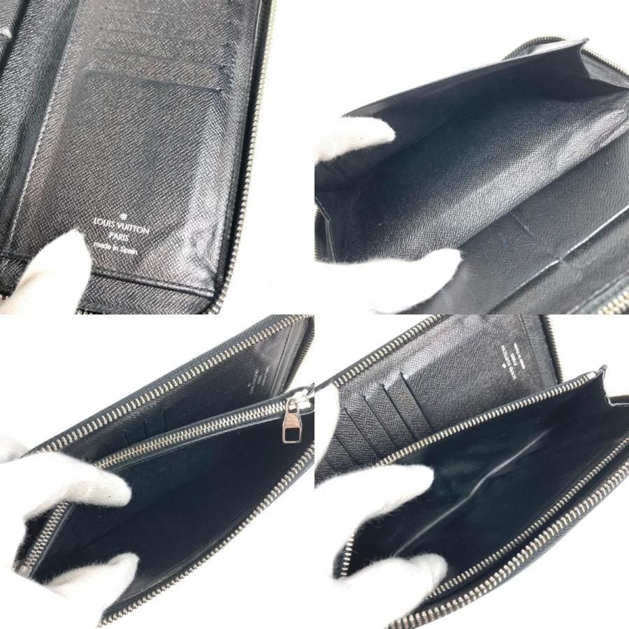 LOUIS VUITTON ルイヴィトン N63095 ジッピーウォレットヴェルティカル ロングウォレット  ダミエグラフィット 長財布 ブラック【中古】 | LOUIS VUITTON | 09