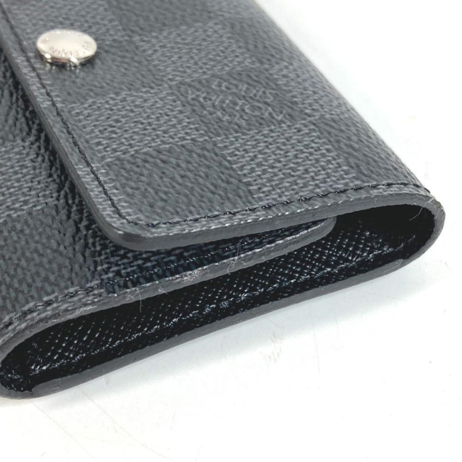美品 LOUIS VUITTON ルイヴィトン  N62662 ミュルティクレ6 6連キーケース 鍵 6P ダミエグラフィット キーケース 【中古】 | LOUIS VUITTON | 01