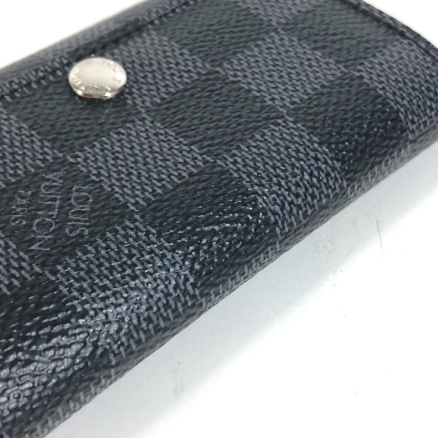 美品 LOUIS VUITTON ルイヴィトン  N62662 ミュルティクレ6 6連キーケース 鍵 6P ダミエグラフィット キーケース 【中古】 | LOUIS VUITTON | 02