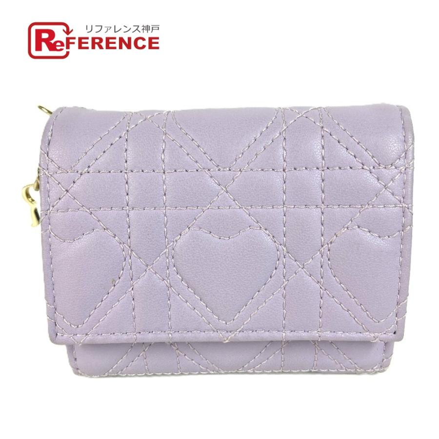 未使用 LOUIS VUITTON ルイヴィトン ロータスウォレット 財布 ハートカナージュ 日本限定 レディディオール 財布 ライラック【中古】 | 