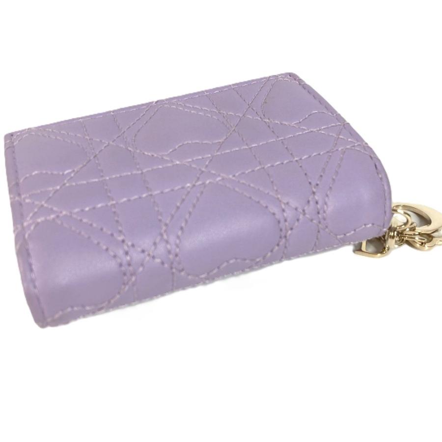 未使用 LOUIS VUITTON ルイヴィトン ロータスウォレット 財布 ハートカナージュ 日本限定 レディディオール 財布 ライラック【中古】 |  | 02