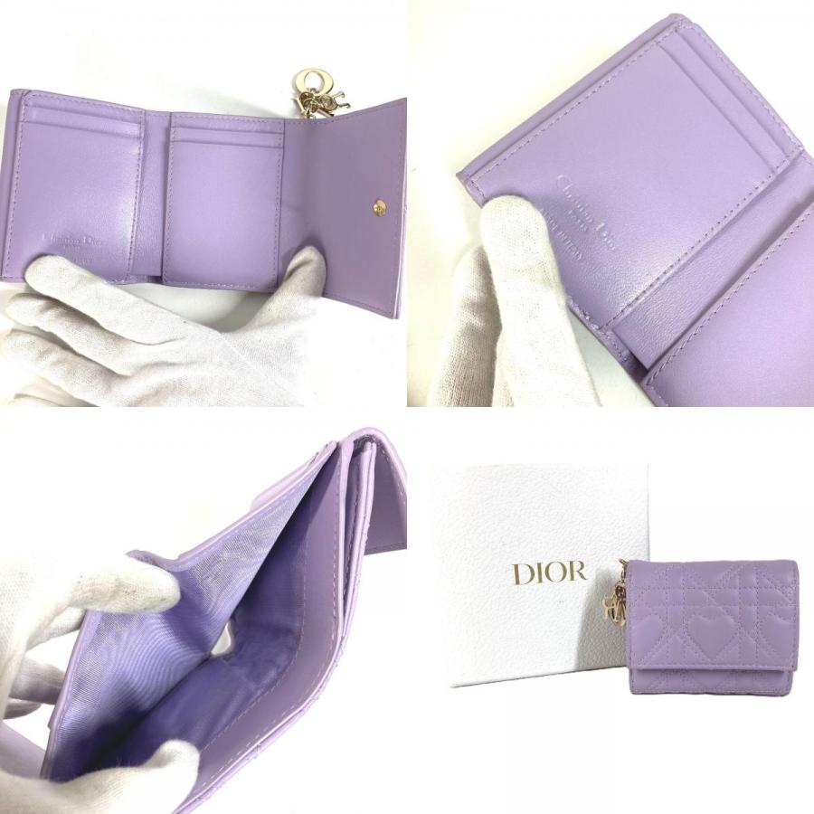 未使用 LOUIS VUITTON ルイヴィトン ロータスウォレット 財布 ハートカナージュ 日本限定 レディディオール 財布 ライラック【中古】 |  | 09