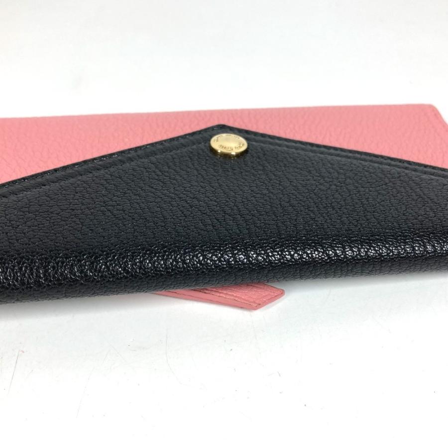 miu miu（ミュウミュウ） 美品 5MH013 マドラス ロゴ バイカラー 