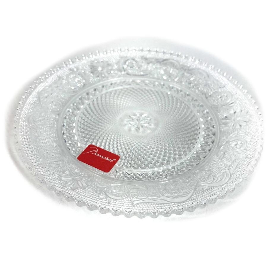 未使用 Baccarat バカラ アラベスク デザートプレート プレート 皿 インテリア お皿 クリア ユニセックス【中古】 | バカラ | 02