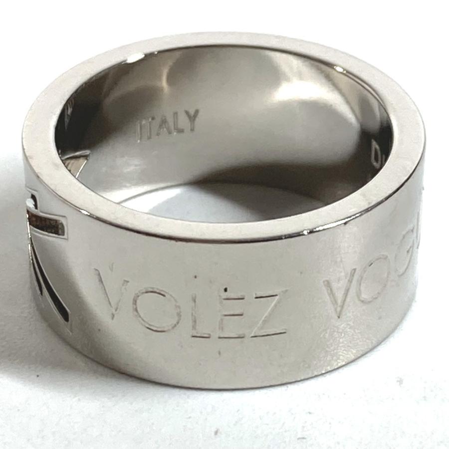 LOUIS VUITTON ルイヴィトン M00255  VVVリング モノグラム ジュエリー アクセサリー リング　指輪 シルバー メンズ【中古】 | LOUIS VUITTON | 01
