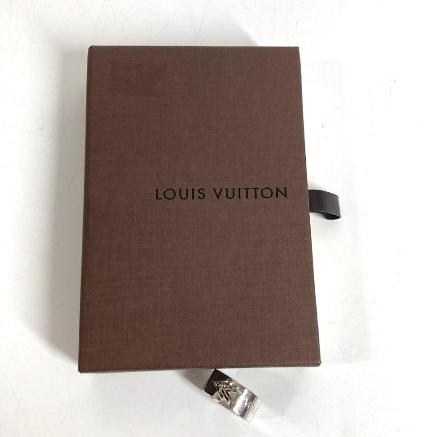 LOUIS VUITTON ルイヴィトン M00255  VVVリング モノグラム ジュエリー アクセサリー リング　指輪 シルバー メンズ【中古】 | LOUIS VUITTON | 06