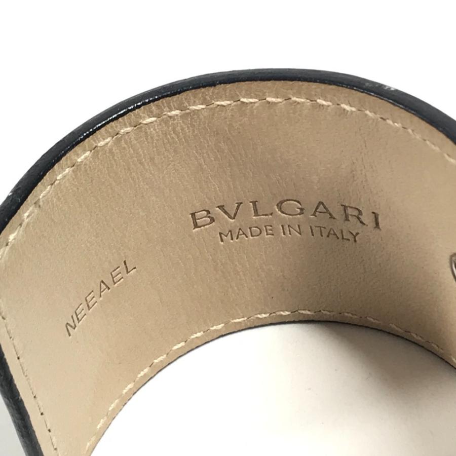 BVLGARI ブルガリ ブルガリブルガリ ロゴ バングル アクセサリー ジュエリー ブレスレット ブラック レディース【中古】 | BVLGARI | 04